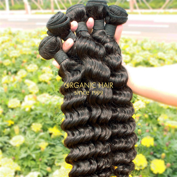 Natural remy human hair weave 